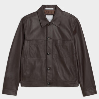 Boxy Leather Jacket
